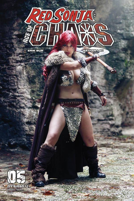 Red Sonja: Age of Chaos #5 (Sabattini Cosplay Cover)