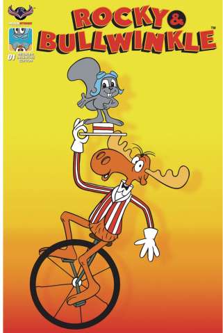 The Rocky & Bullwinkle Show #1 (3 Copy Retro Animation Cover)