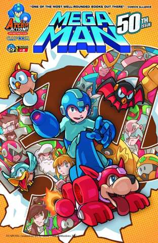 Mega Man #50 (Huang Cover)