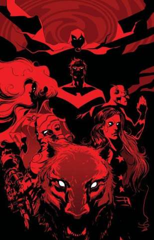 Knight Terrors: Titans #1 (Dustin Nguyen Midnight Card Stock Cover)