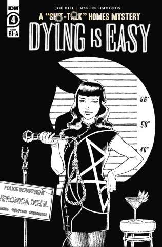 Dying Is Easy #4 (10 Copy B&W Rodriguez Cover)