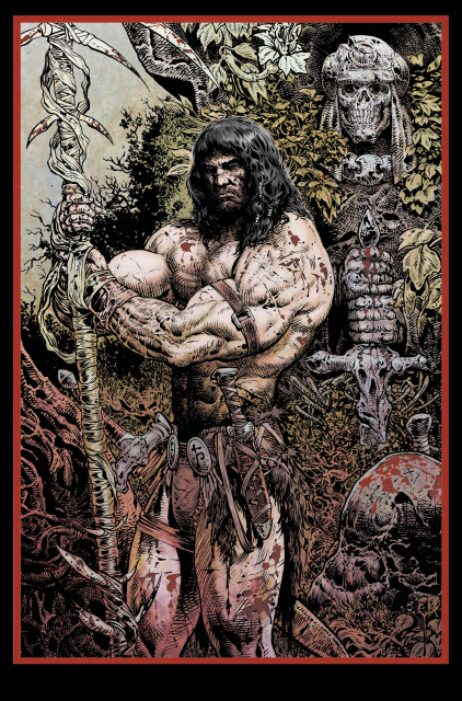 Conan the Barbarian #5 (Sharp Virgin Cover)