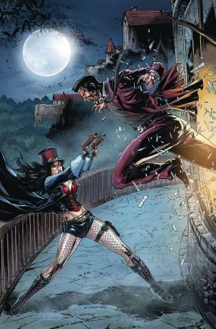 Van Helsing vs. The League of Monsters #5 (White Cover)