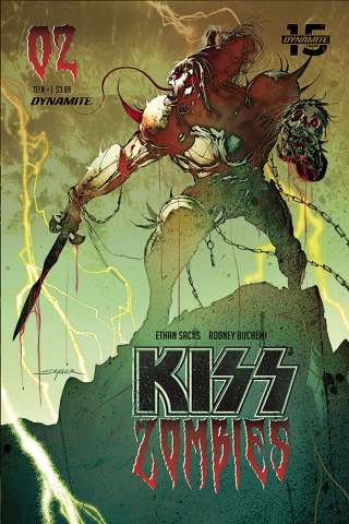KISS: Zombies #2 (Sayger Cover)