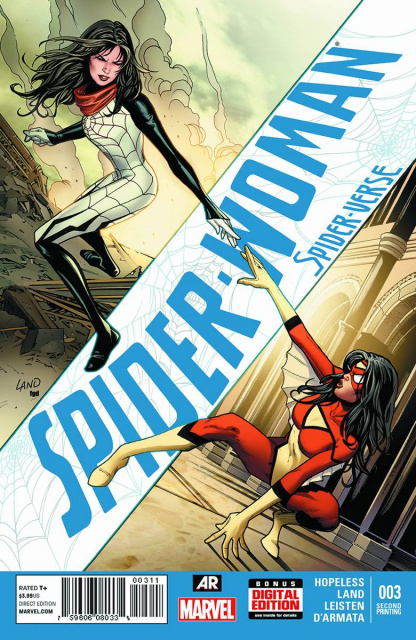 Spider-Woman #3 (Land 2nd Printing Cover)