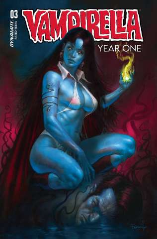 Vampirella: Year One #3 (Parrillo Ultraviolet Cover)