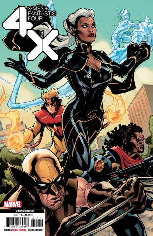 X-Men + Fantastic Four #1 (Dodson 2nd Printing)