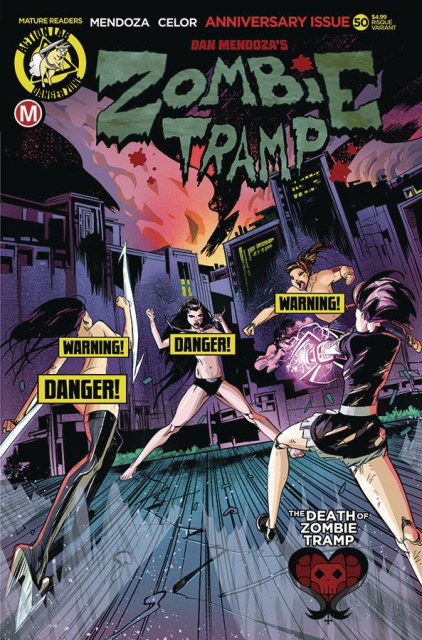 Zombie Tramp #50 (Celor Risque Cover)