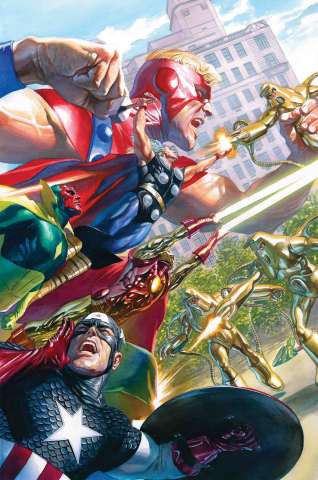 Avengers #18 (Alex Ross Marvels 25th Tribute Cover)