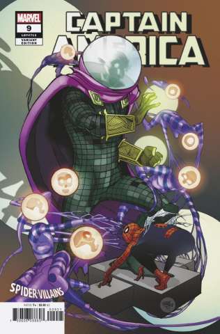 Captain America #9 (Ferry Spider-Man Villains Cover)