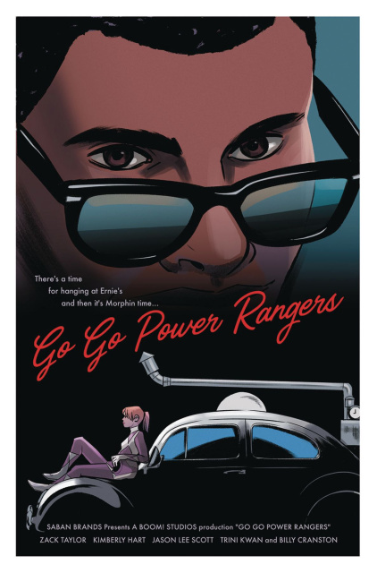 Go, Go, Power Rangers! #10 (25 Copy Bustos Cover)