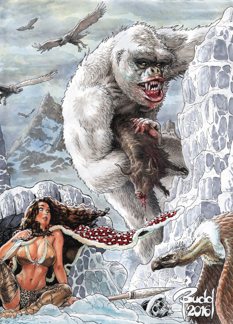 Cavewoman: Freakin' Yetis! #1 (Root Cover)