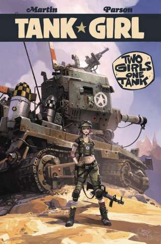 Tank Girl: Two Girls, One Tank #4 (McQue Cover)