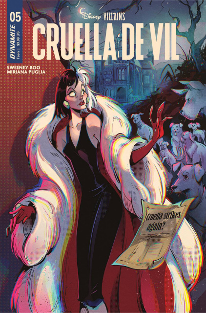 Disney Villains: Cruella De Vil #5 (Lusky Cover)