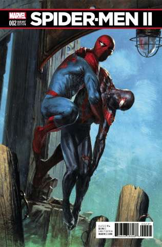Spider-Men II #2 (Saiz Connecting Cover)