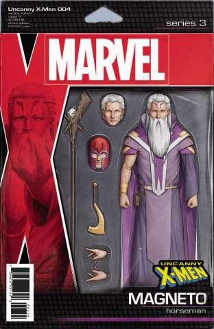 Uncanny X-Men #4 (Christopher Action Figure Cover)