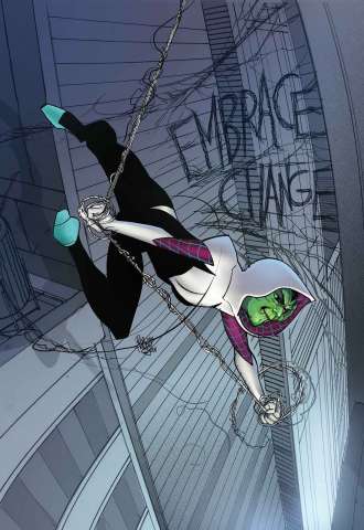 Spider-Gwen: Ghost Spider #5 (Ferry Skrulls Cover)
