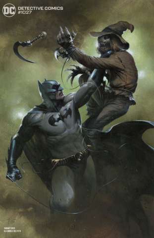 Detective Comics #1027 (Gabriele Dell'Otto Batman Scarecrow Cover)