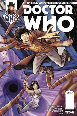 Doctor Who: New Adventures with the Fourth Doctor #5 (Shedd Cover)