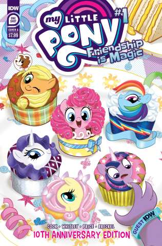 My Little Pony: Friendship Is Magic 10th Anniversary Edition (Mebberson Cover)