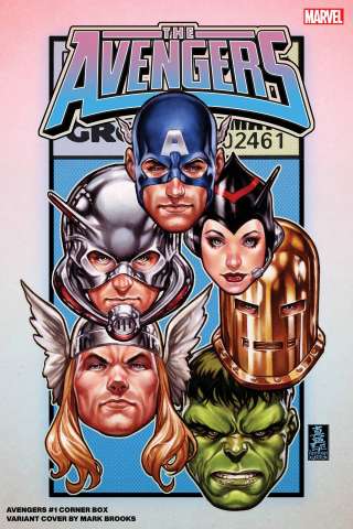 Avengers #1 (Brooks Corner Box Cover)