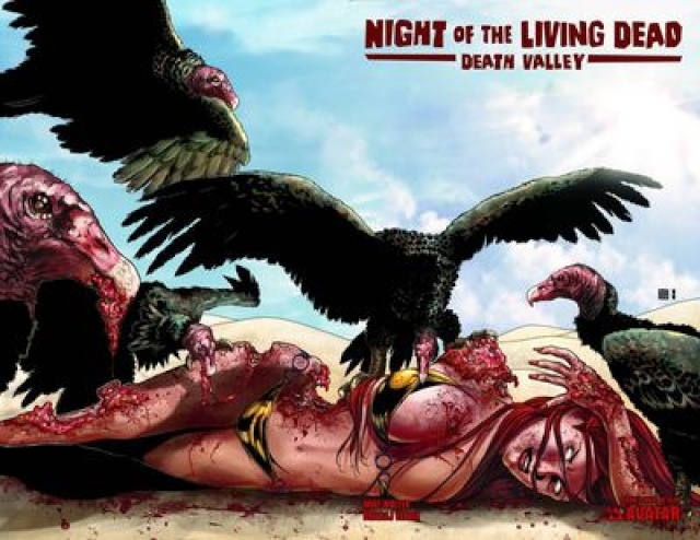 Night of the Living Dead: Death Valley #4 (Wrap Cover)