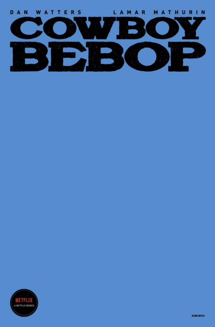 Cowboy Bebop #2 (Color Blank Sketch Cover)