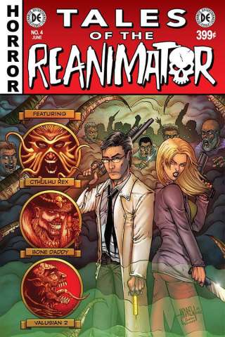 Reanimator #4 (10 Copy Mangum B&W Cover)