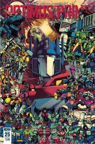 Optimus Prime #25 (Zama Cover)