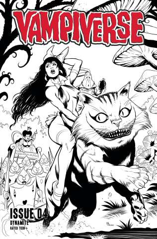 Vampiverse #4 (25 Copy Sanapo Line Art Cover)