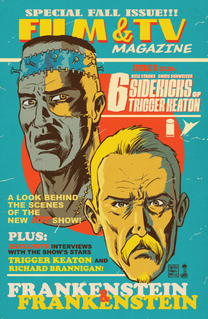 The Six Sidekicks of Trigger Keaton #5 (Francavilla Cover)