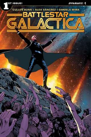 Battlestar Galactica #1 (Guice Cover)