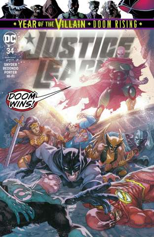 Justice League #34 (Year of the Villain)