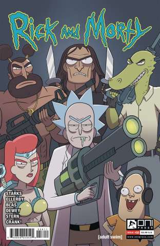 Rick and Morty #58 (Ellerby Cover)