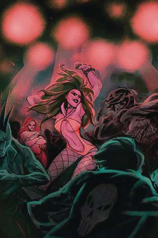 Vampirella / Red Sonja #5 (Tarr Virgin Cover)