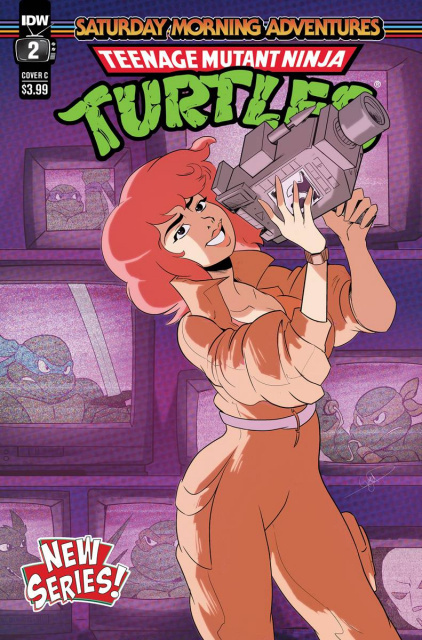Teenage Mutant Ninja Turtles: Saturday Morning Adventures, Continued #2 (Dutreix Cover)
