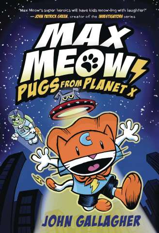 Max Meow, Cat Crusader Vol. 3: Pugs From Planet X
