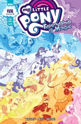 My Little Pony: Friendship Is Magic #101 (Justasuta Cover)