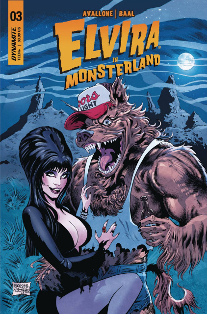 Elvira in Monsterland #3 (Acosta Cover)