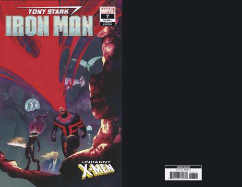 Tony Stark: Iron Man #7 (Uncanny X-Men Cover)