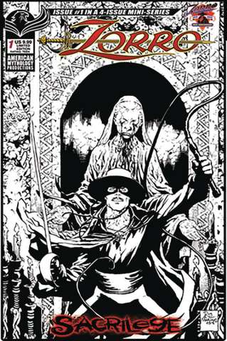 Zorro: Sacrilege #1 (Visions of Zorro Cover)