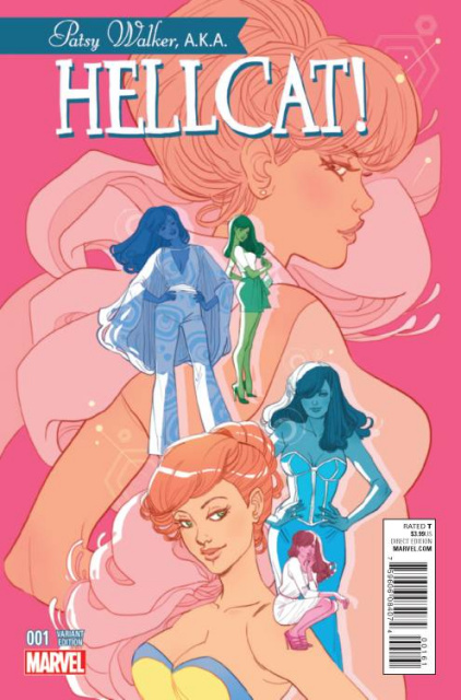 Patsy Walker, a.k.a. Hellcat #1 (Sauvage Cover)