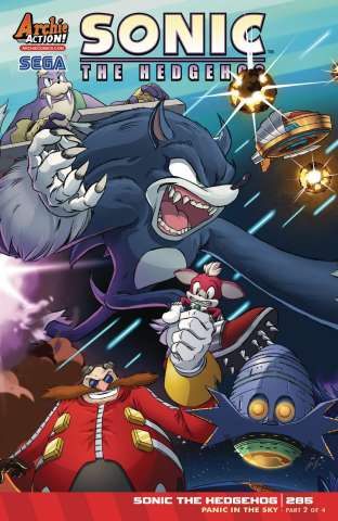 Sonic the Hedgehog #285 (Schoening Cover)