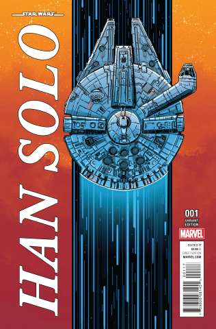 Star Wars: Han Solo #1 (Millennium Falcon Cover)