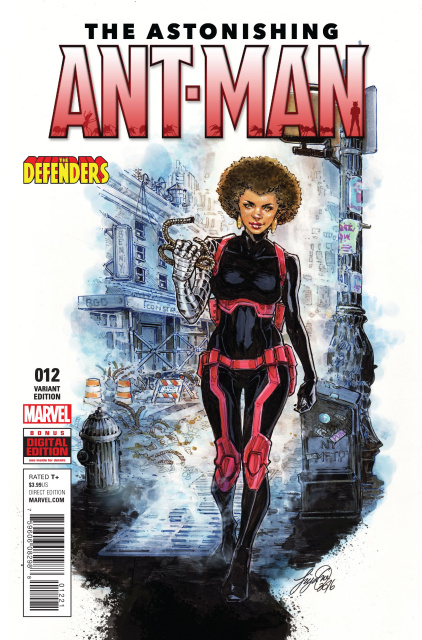 Astonishing Ant-Man #12 (Oum Defenders Cover)