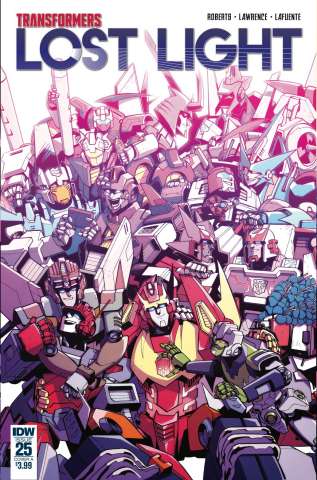 The Transformers: Lost Light #25 (Lawrence Cover)