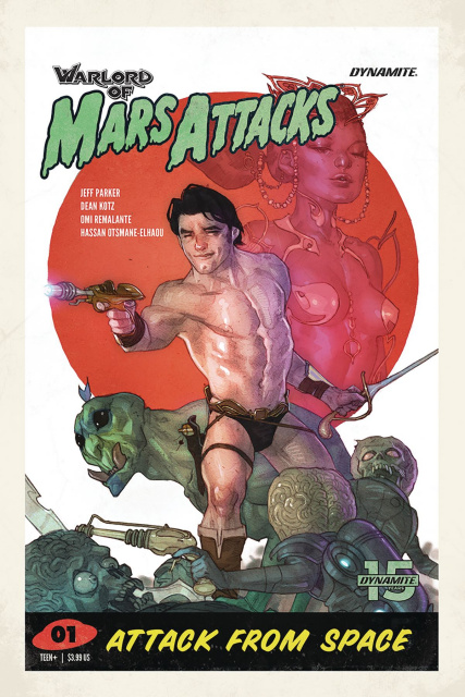 Warlord of Mars Attacks #1 (Caldwell Cover)
