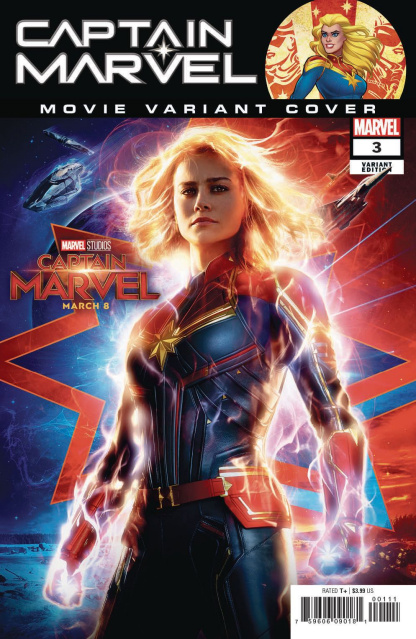 Captain Marvel #3 (Movie Cover)