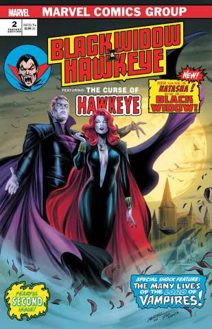 Black Widow and Hawkeye #2 (Carmen Carnero Vampire Cover)