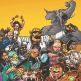 The Unstoppable Doom Patrol #6 (Chris Burnham Cover)